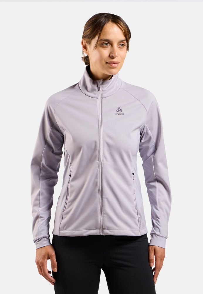 Odlo Brensholmen Langlaufjacke für Damen - Skilanglauf - lila, S