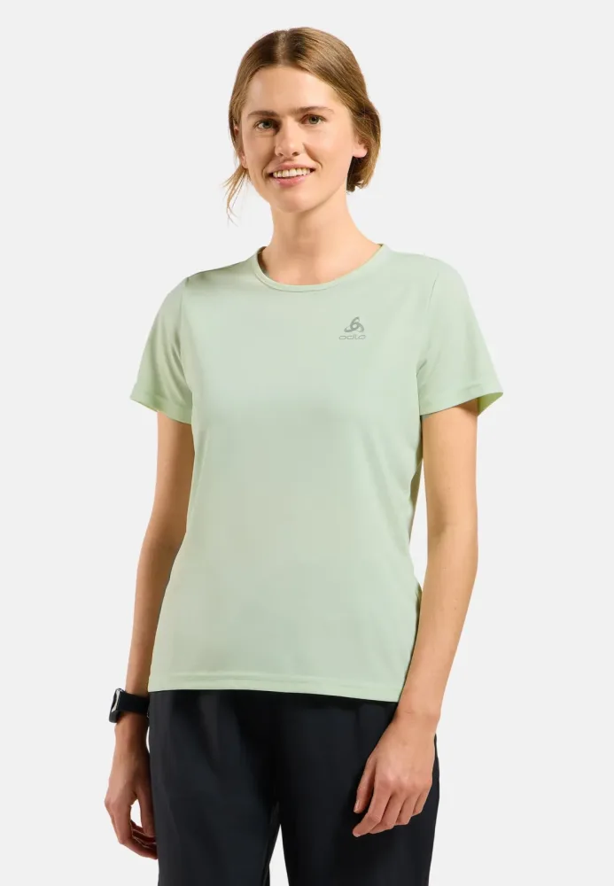 Odlo Cardada T-Shirt für Damen - Wandern, Casual Comfort - grün, S