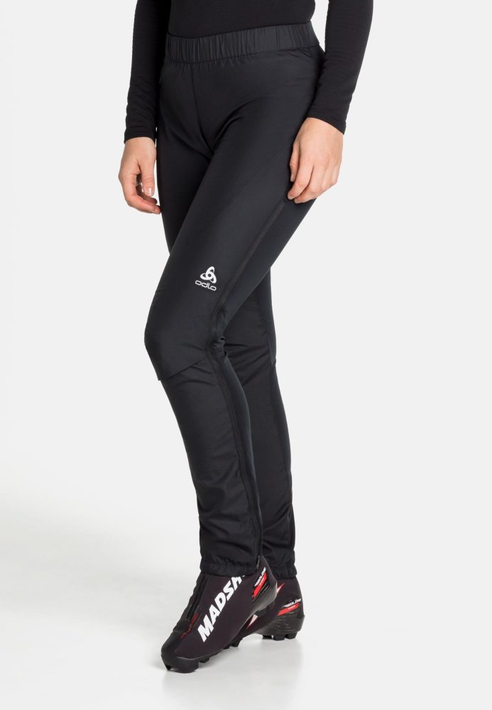 Odlo Miles Langlaufhose für Damen - Skilanglauf - schwarz, M