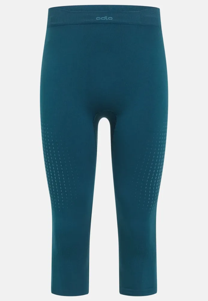 Odlo Performance Warm Base Layer 3/4 Tights für Herren - Skilanglauf, Ski & Snow - marineblau, XXL