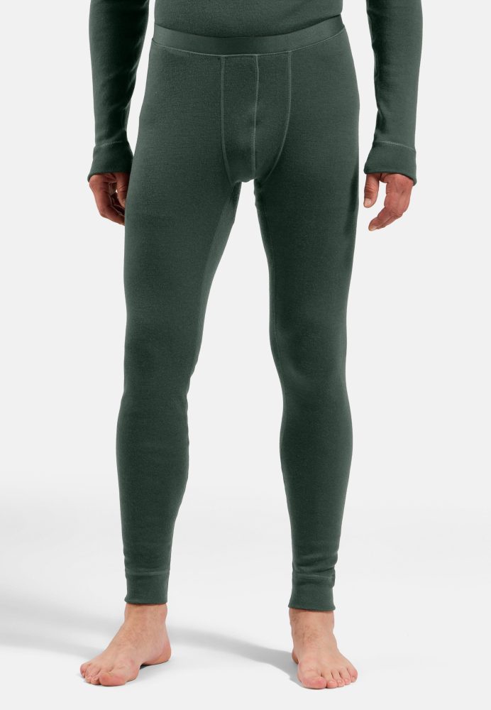 Odlo Merino 260 Base Layer Tights für Herren - Wandern, Ski & Snow - grün, M