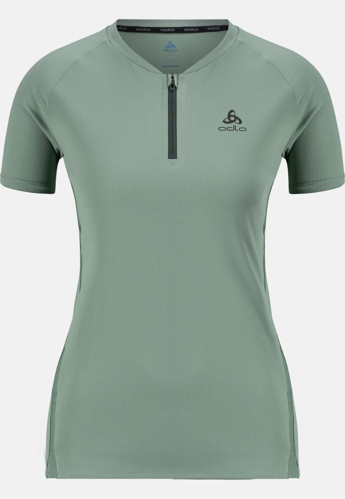 Odlo X-Alp Trail Lauf-T-Shirt für Damen - Trail Running, Running - grün, S
