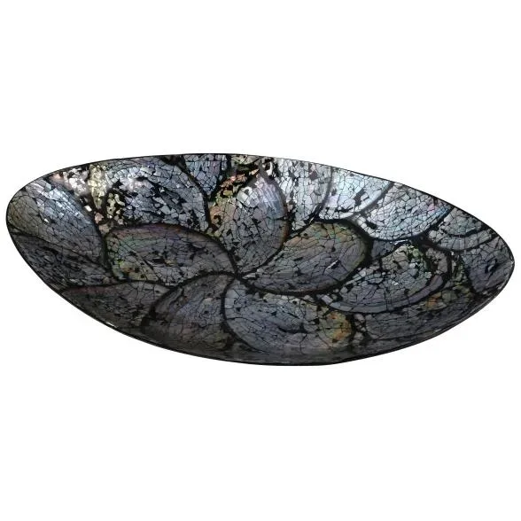 Muschel Schale oval, 38 x 19 cm