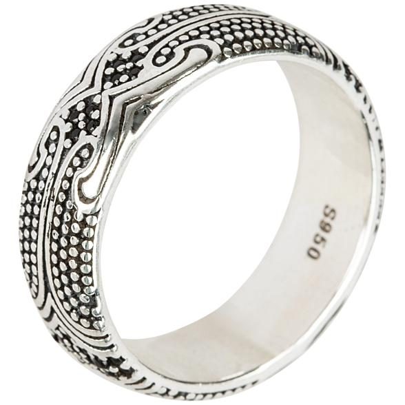 Ring 950 Silber mit Spinell