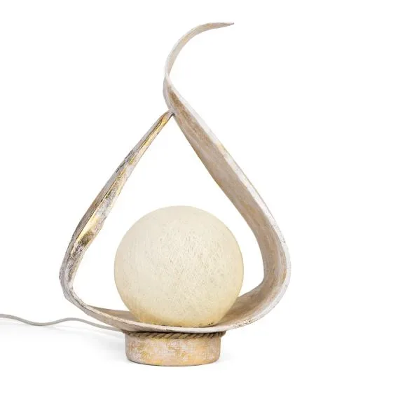 Darimana Lampe Bananenblatt