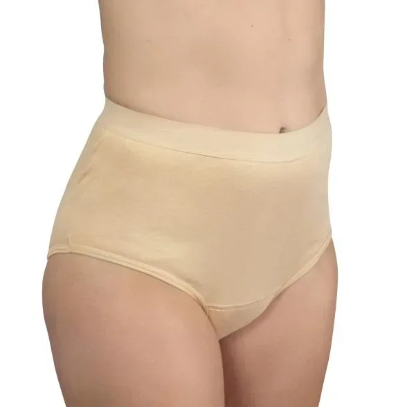 Damen Schutzslip beige