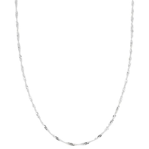 Singapurkette 925 Sterling Silber