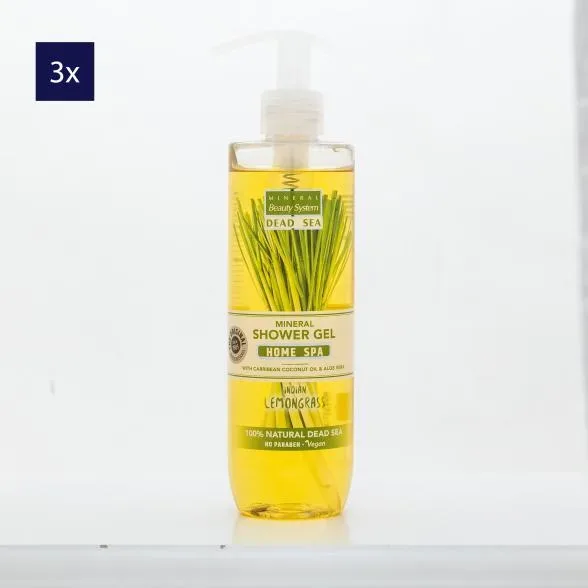 MBS 3er Set Shower Gel Lemongrass