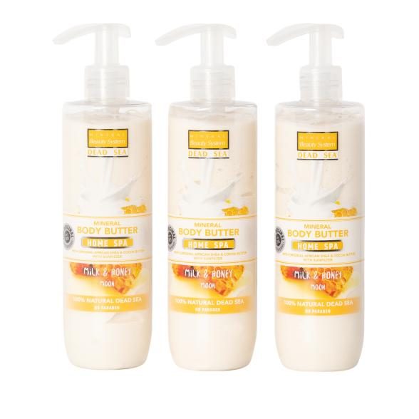 MBS Bodybutter Milk&Honey 3x300ml
