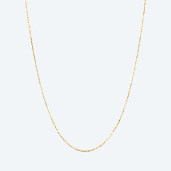 Venezianerkette 925 Silber vergoldet, ca. 61 cm