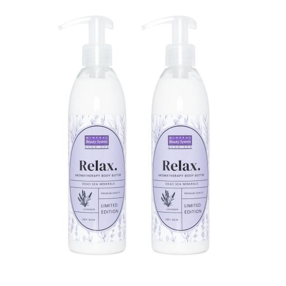 MBS Relax Bodybutter Lavendel 2x300ml