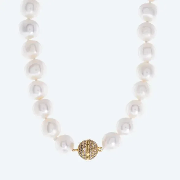 Collier AAAAA Süßwasserzuchtperle, ca. 50 cm