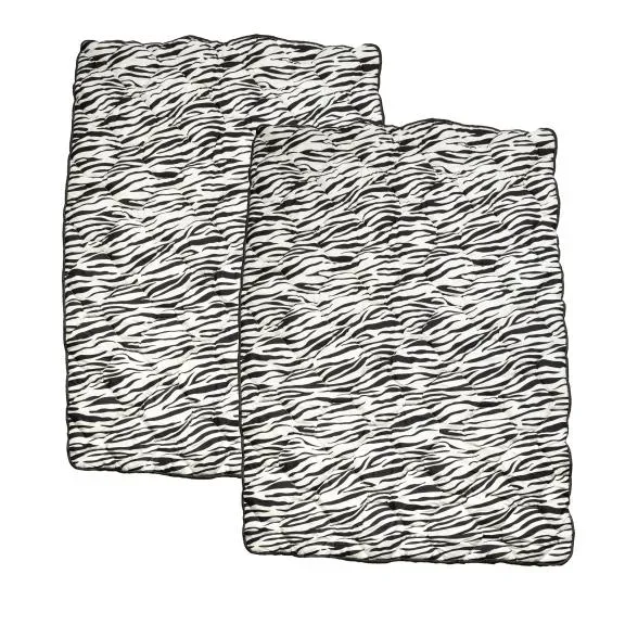 Steppdecke Zebra 2tlg. 135x200cm