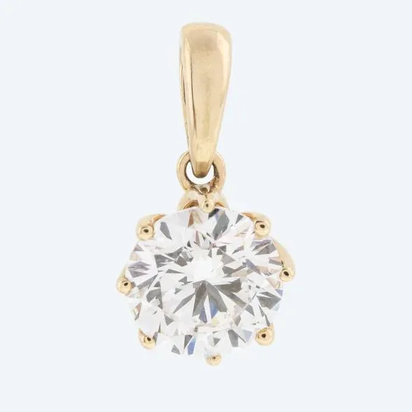 LG Anhänger 585 Gelbgold Brillant