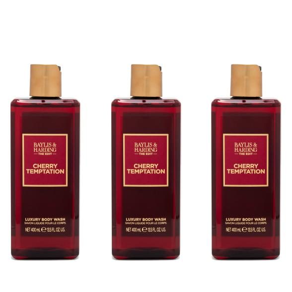 B&H THE EDIT Cherry Temptationr Bodywash 3x400ml