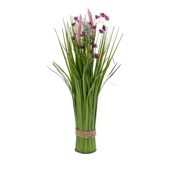 Stehgras-Busch mit Blüten, 48 cm