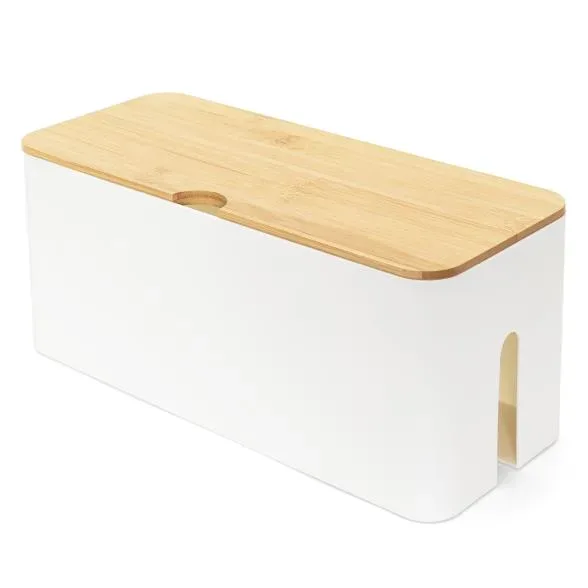 Kabel Organizer Bambus Box