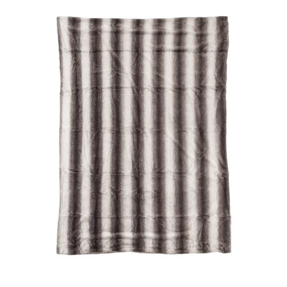 Luxus Fellimitatdecke Hase 150x200cm braun