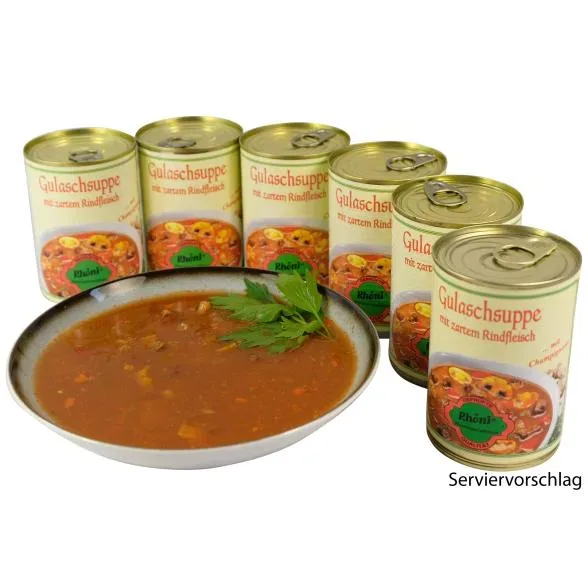 Rhönis beste Gulaschsuppen