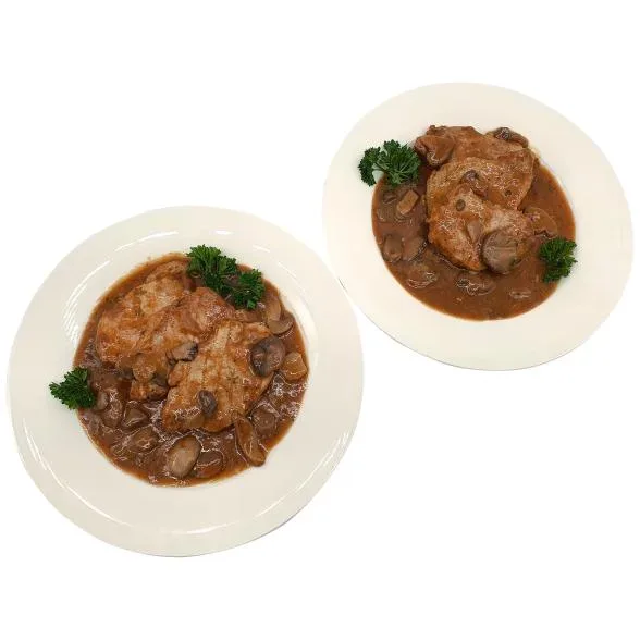 Rhönis Schnitzel Champignon