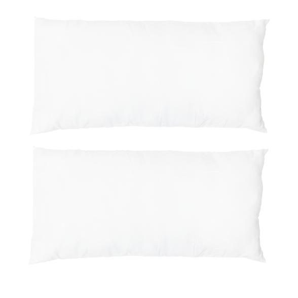 2er Set Microfaser Kopfkissen 40x80cm