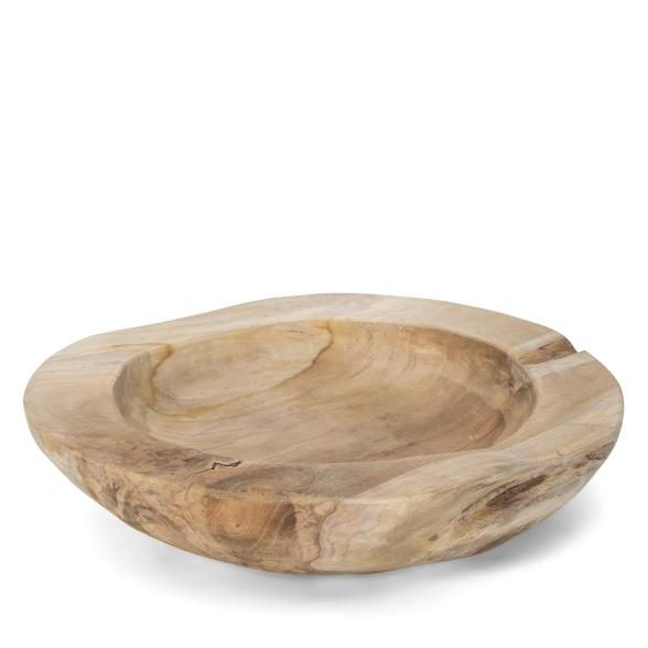 Teakholz-Schale 40cm
