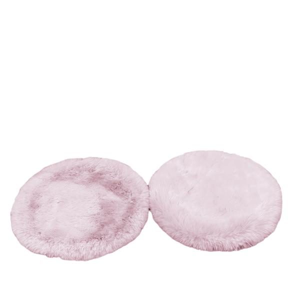 Stuhlfellset Deluxe 2tlg.  38cm rosé