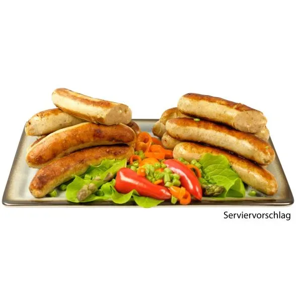 Rhönis Schinken-Käse-Bratwürste