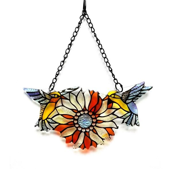 Fensterbild Kolibris 25cm