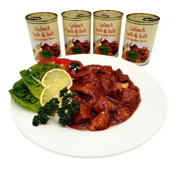 Gulasch halb & halb