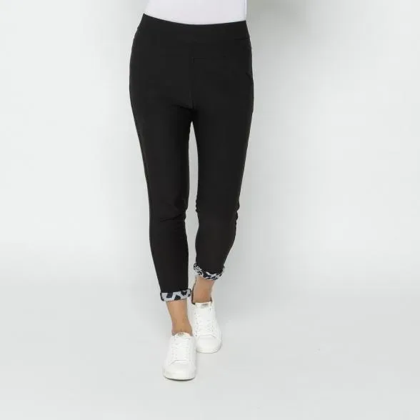 FASHION NEWS Thermo-Fleece-Leggings schwarz