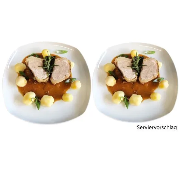 Kohlrouladen in Specksoße mit Salzkartoffel