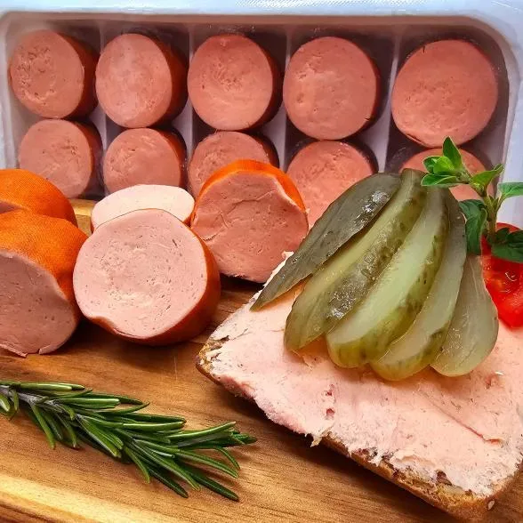 Deli. Schinkenmettwurst fein