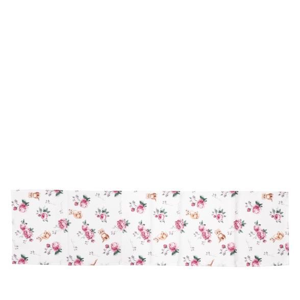 Läufer Katze 40x150cm rosa