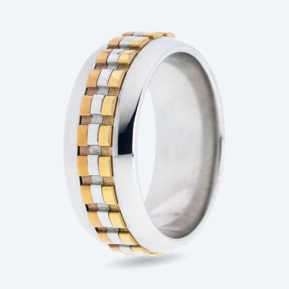 Antistress Ring Edelstahl