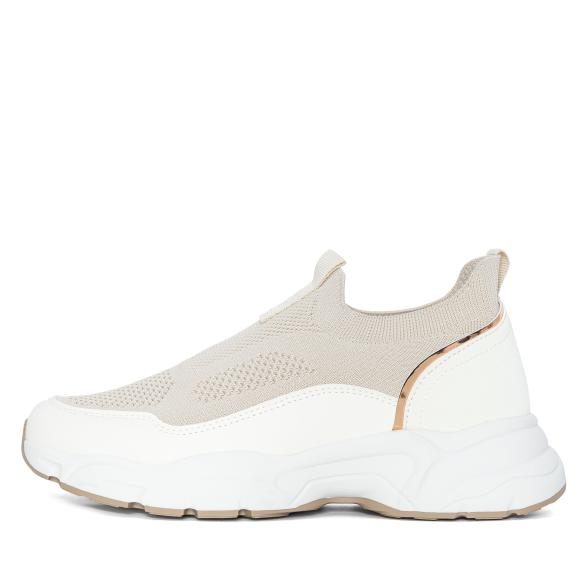 TOPWAY FLEX FOAM Damenslipper beige
