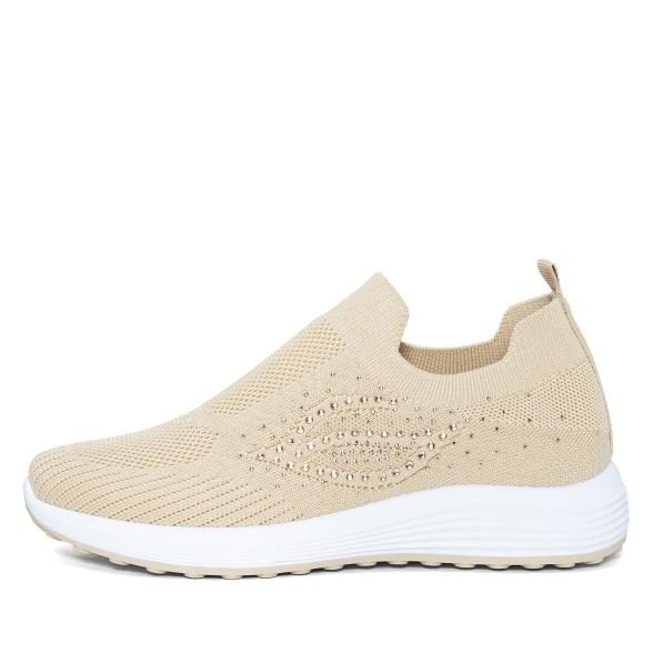 TOPWAY FLEX FOAM Damenslipper beige