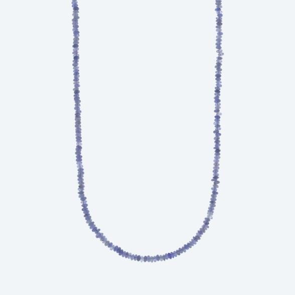 Collier Tansanit Magnetverschluß