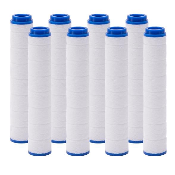 Ersatz Baumwollfilter für Duschkopf, 8er Set