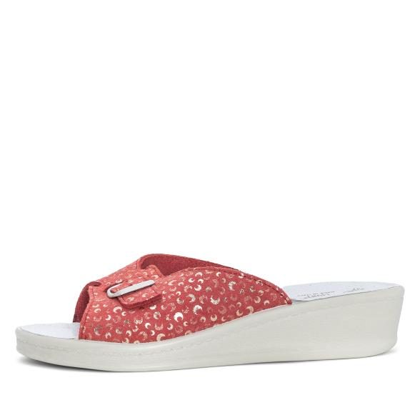 SANITAL LIGHT Damenpantolette rot