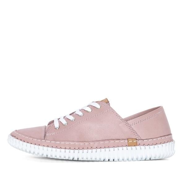 Andrea Conti Damen Lederslipper mauve