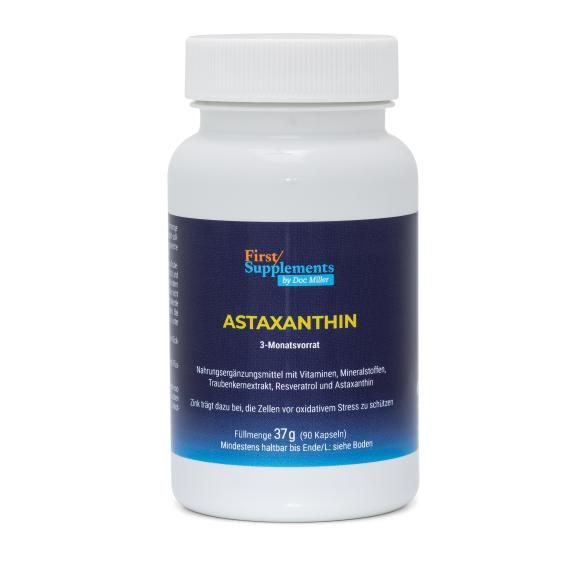 First/Supplements Astaxanthin 90 Kapseln 3-MV