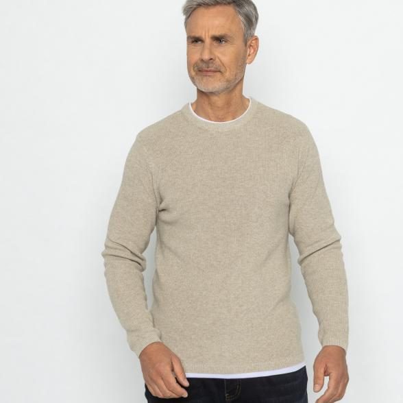 Herren-Pullover beige