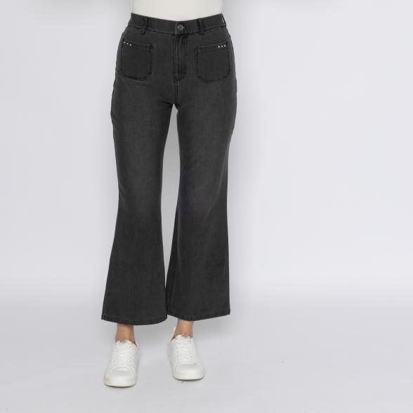 Zauberhose 'Miracle Shape' Wide grau