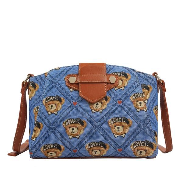 Henney Bear Umhängetasche coganc/blau