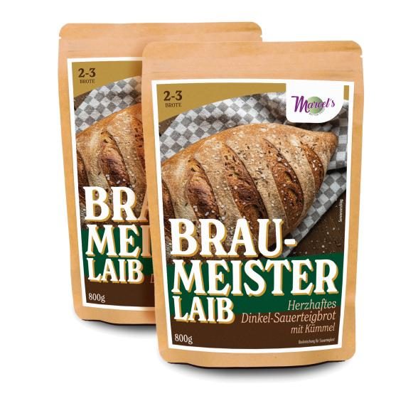 Marcel?s Better Food - 4-6 Dinkel-Braumeisterlaibe