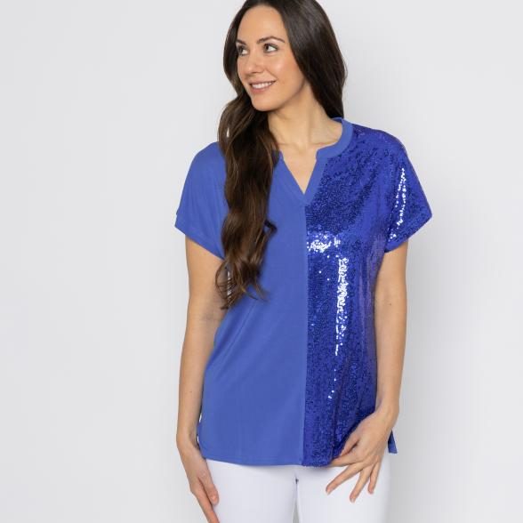 mocca by J. Leibfried Shirt dunkelblau