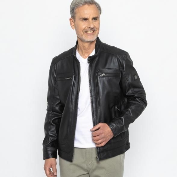 OTTO KERN Herren-Lederjacke schwarz