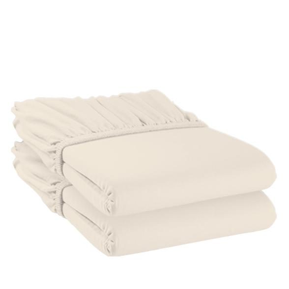 Bugatti Spannbettlaken 2er Set beige