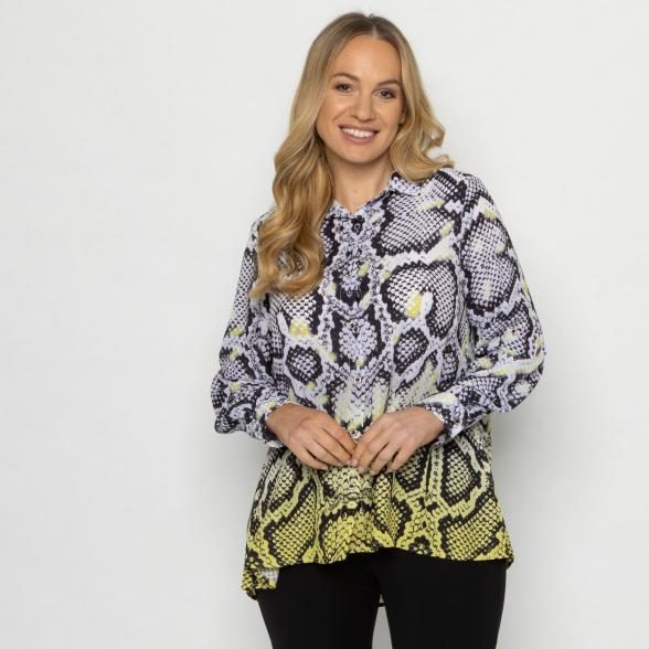 sophistical Women Longbluse multicolor